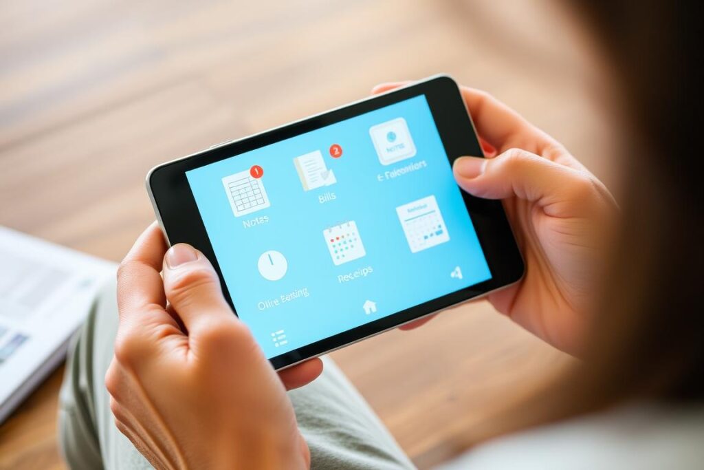Penggunaan aplikasi digital untuk mengurangi penggunaan kertas