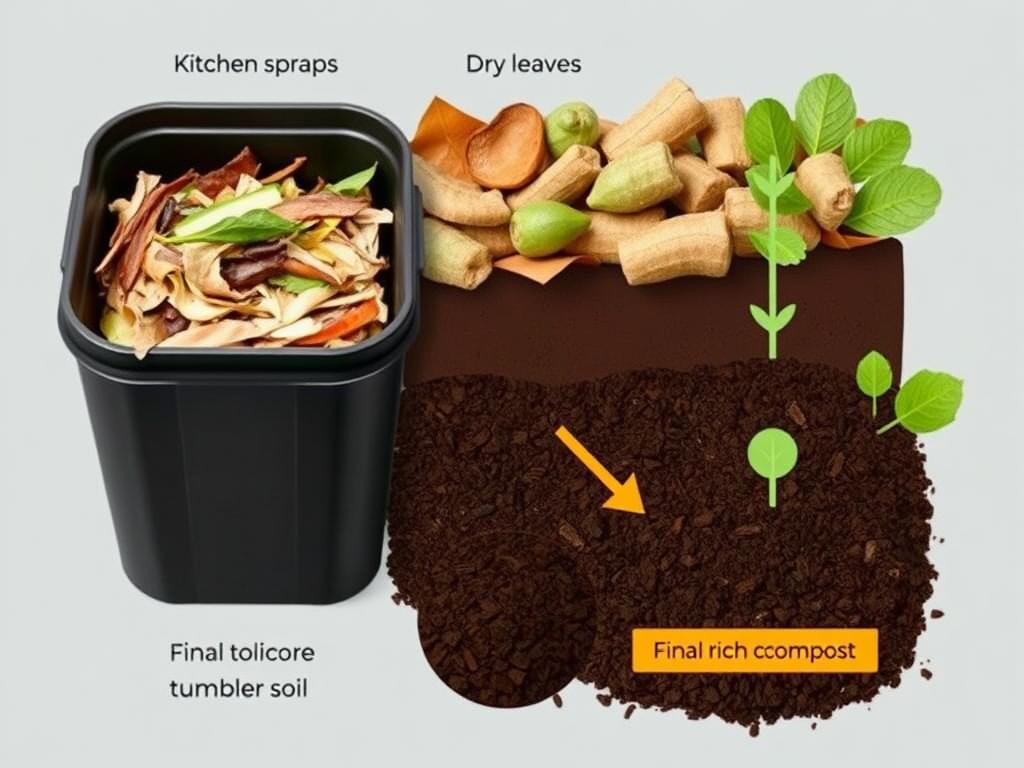 Sistem pengomposan sederhana untuk rumah tangga sebagai contoh zero waste